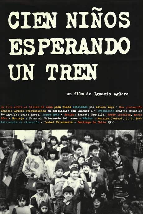 One Hundred Children Waiting for a Train